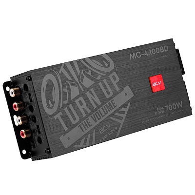 Digital amplifier 4x100W