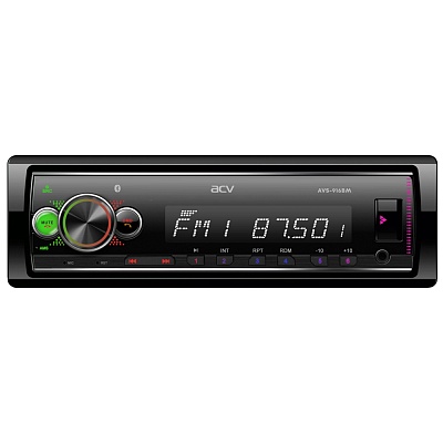 Car receiver with Bluetooth, support for ACV RC and ACV Control, red backlight