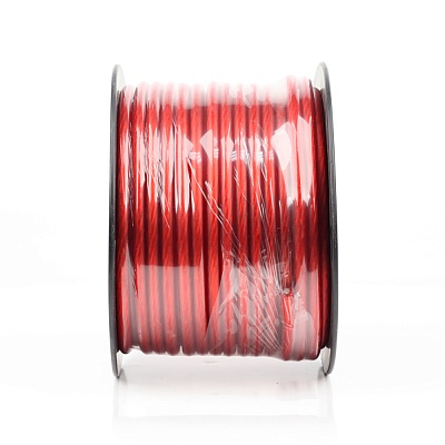 Power cable (4 AWG), red