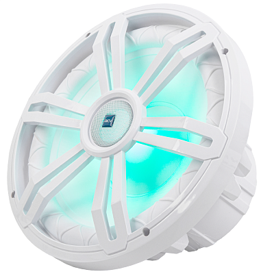 Subwoofer 12" (300mm) with Adjustable RGB Lighting for Marine Transport