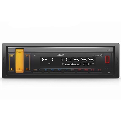 Radio player with Bluetooth, support for ACV RC and ACV Control, multi-color backlight