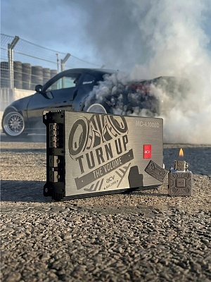 Digital amplifier 4x100W