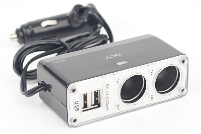 Car cigarette lighter splitter (12V / 24V)