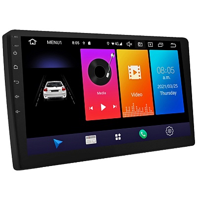 Android 9.0 Car Multimedia System with MirrorLink, 4G LTE modem and with 9” display