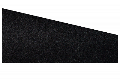 Acoustic carpet with self-adhesive backing black, 1.5 х 1 m