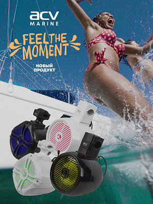 6.5” 2-Way WakeBoard Tower Speaker System with Adjustable RGB Lighting 