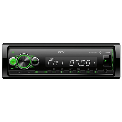 Radio USB, SD, AUX 24V with Bluetooth, green backlight