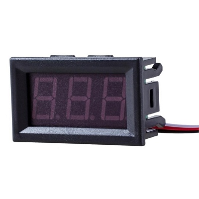 Automotive digital voltmeter