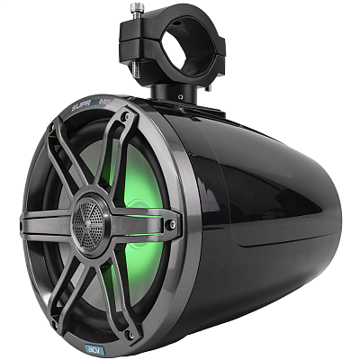 Acoustics case 8" 200 W with adjustable RGB backlight