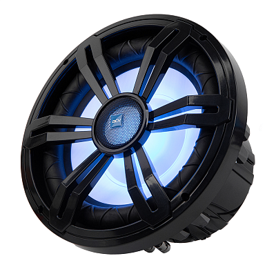 Subwoofer 10" (250mm) with Adjustable RGB Lighting for Marine Transport
